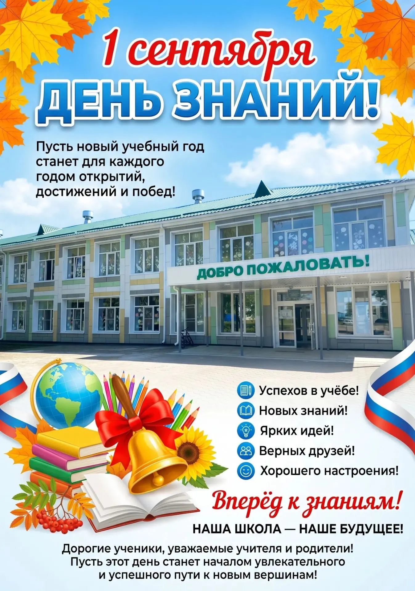 С Днём знаний! 🎉