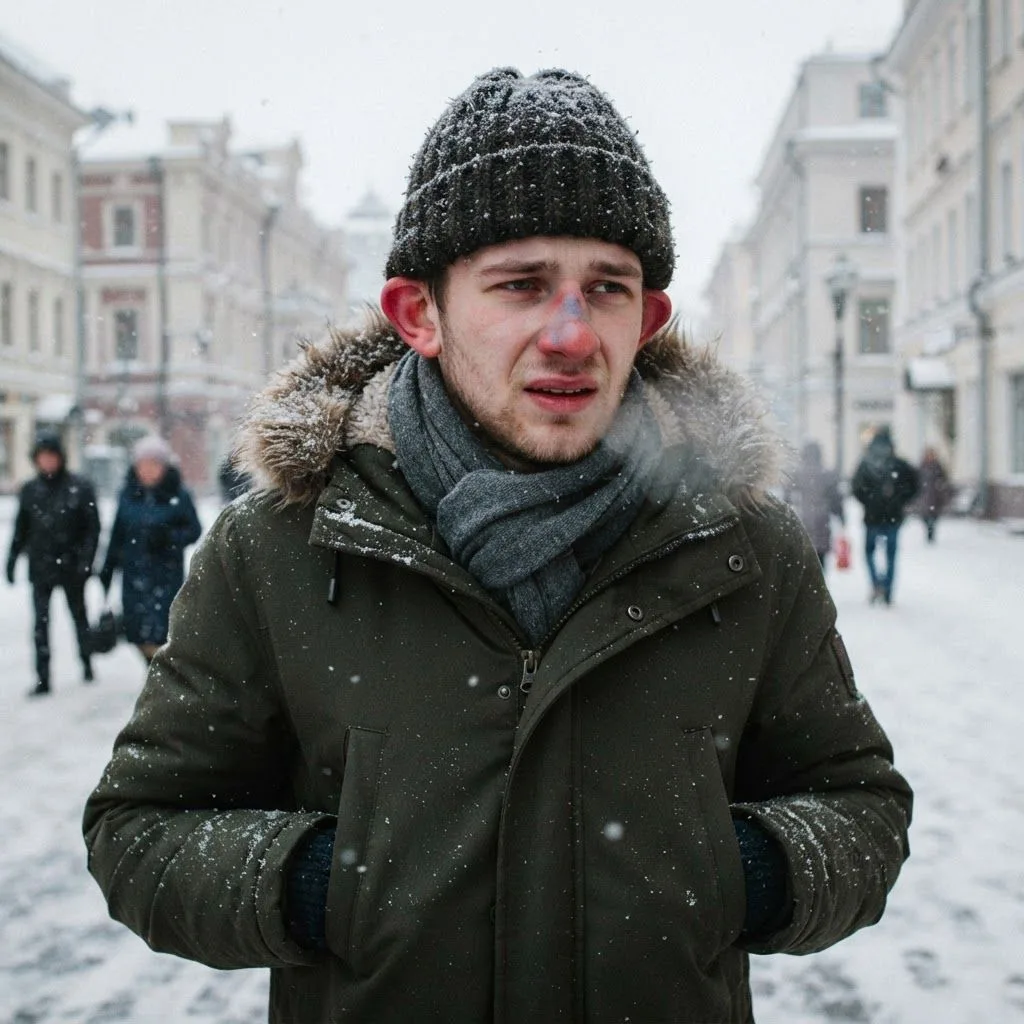 Я замёрз
