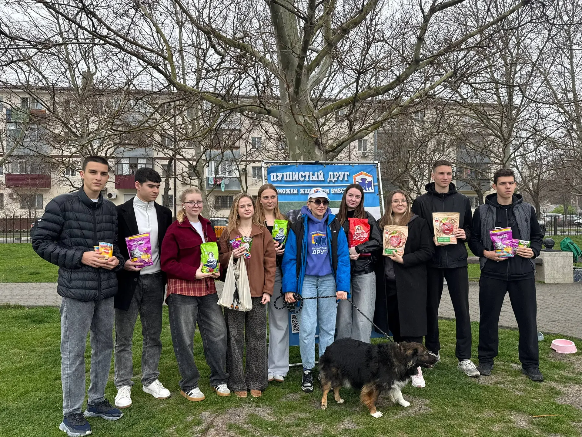 🐾Наши курсанты с добрым сердцем🤩  В это воскресенье курсанты ХГМА отправились в гости к четвероногим