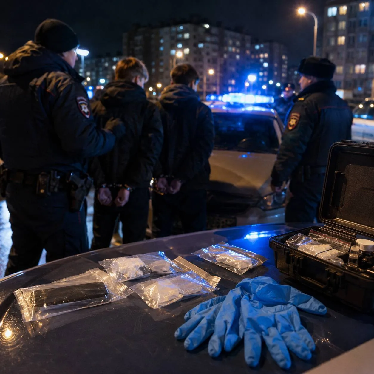В Муравленко задержали двух 17-летних подростков по делу о наркотиках.

По версии полиции, они приех
