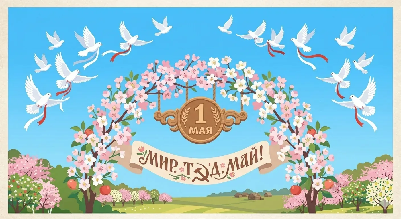 #1Мая #Весна #Труд