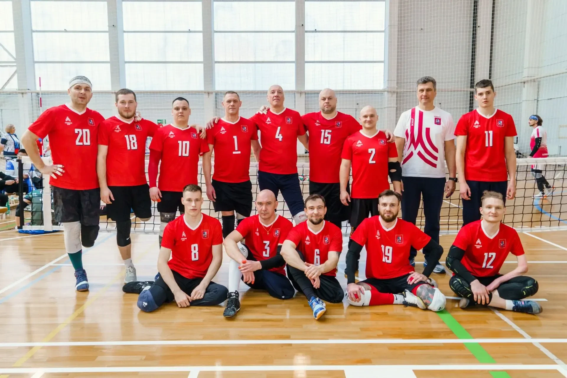 🏐 В Калининграде завершился первый круг чемпионата России по волейболу сидя в лиге «А». В турнире уч