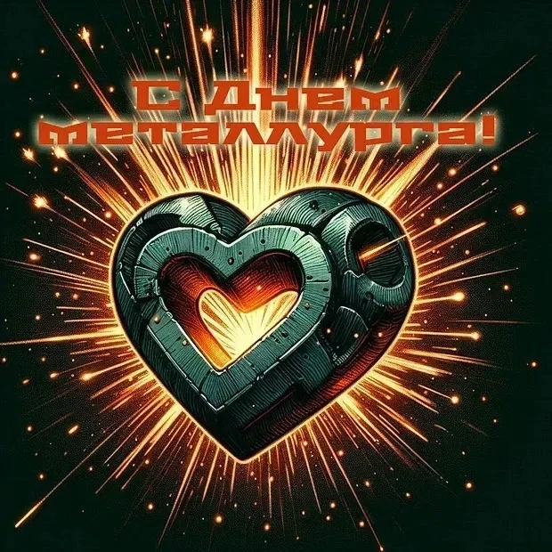 Поздравляем тех, кто плавит будущее! 🔥🛠Сегодня мы чествуем настоящих титанов — наших металлургов! 