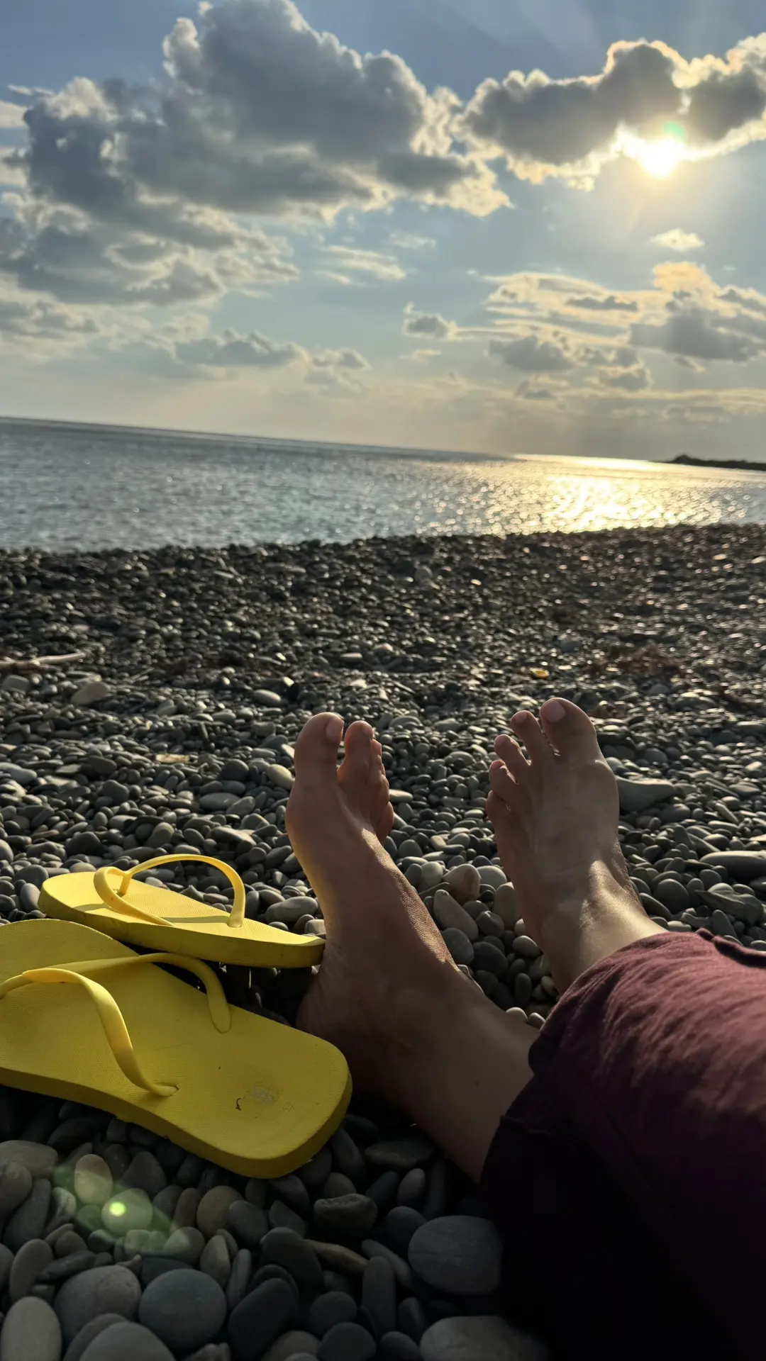 Вода холодная…. Солнце теплое. Всё красивое 🥰