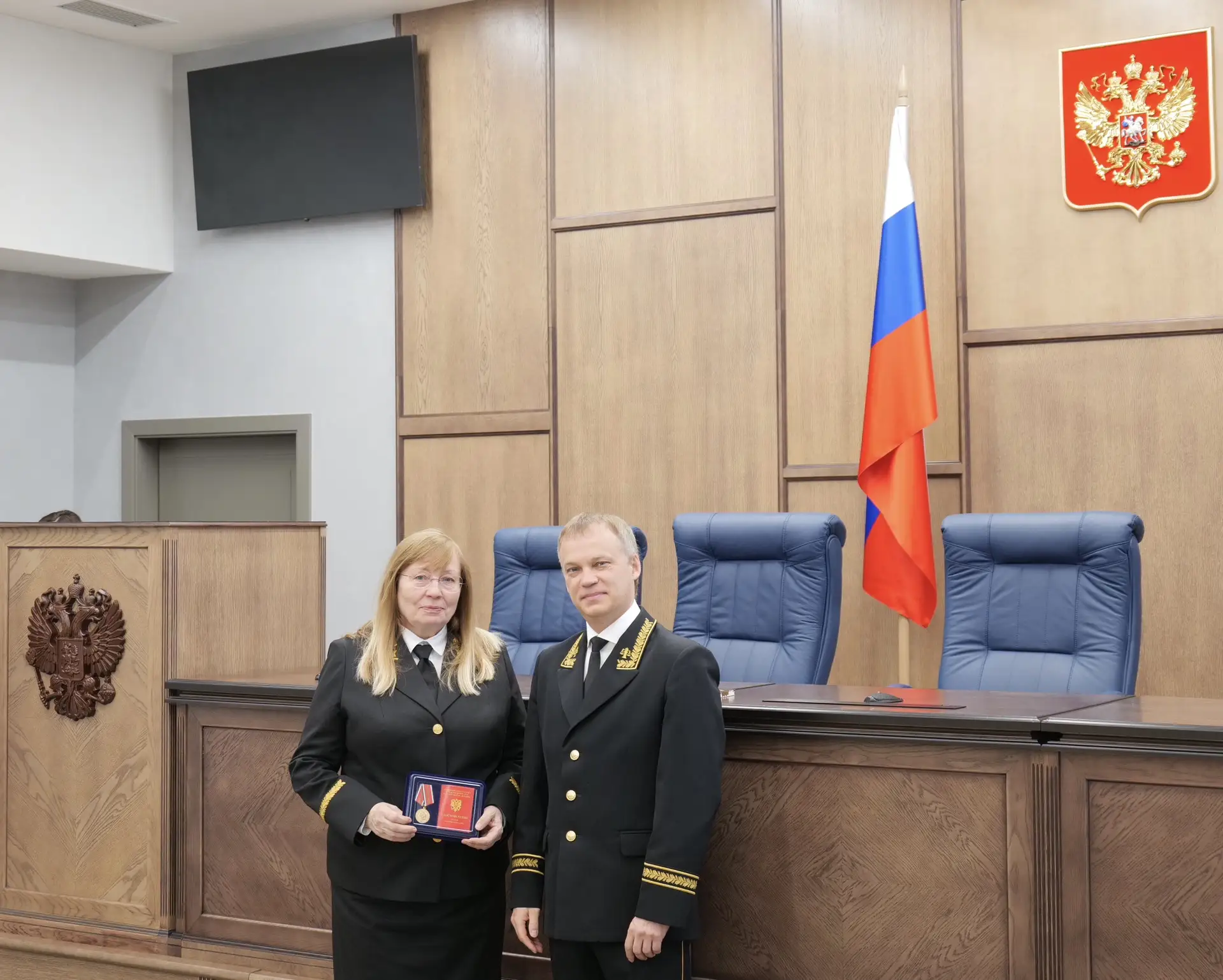 ᅠᅠ🇷🇺 В Третьем арбитражном апелляционном суде состоялось торжественное собрание коллектива, посвящ