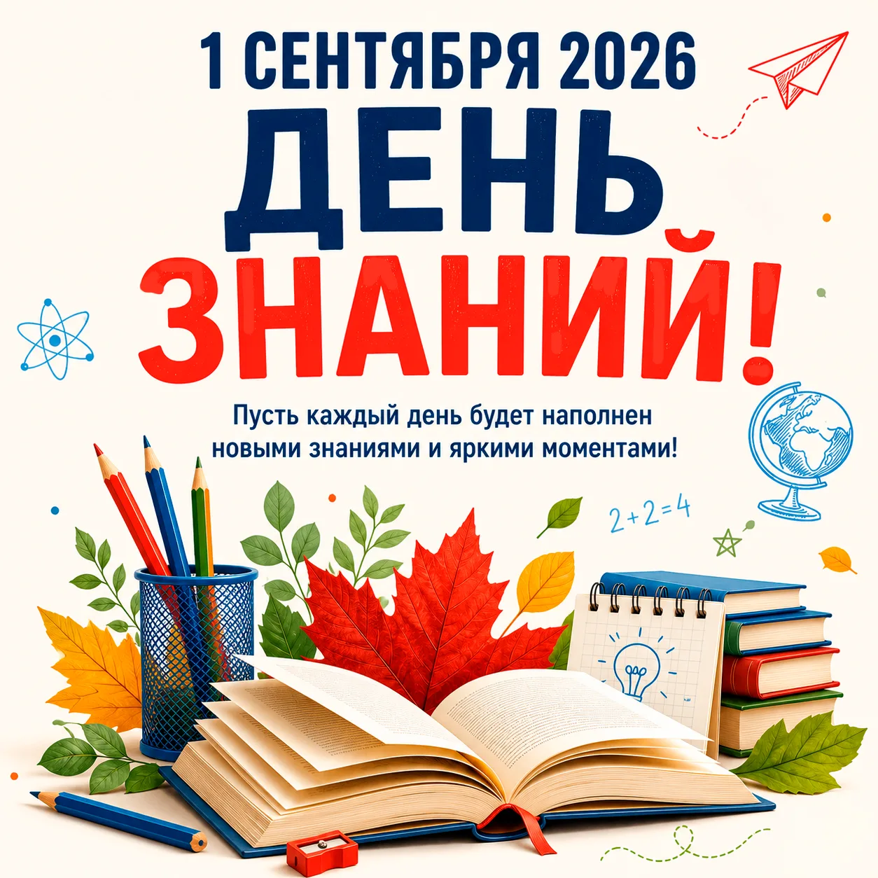 С началом учебного года, дорогие друзья!
