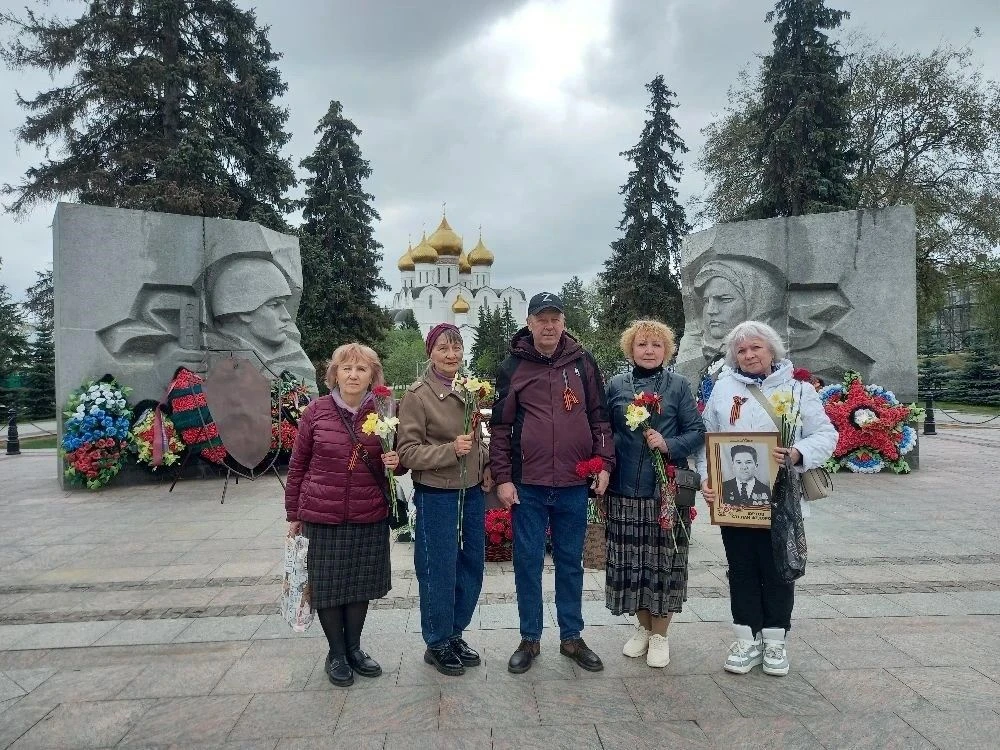 В дни празднования Победы советского народа в Великой Отечественной войне ветераны Казн...