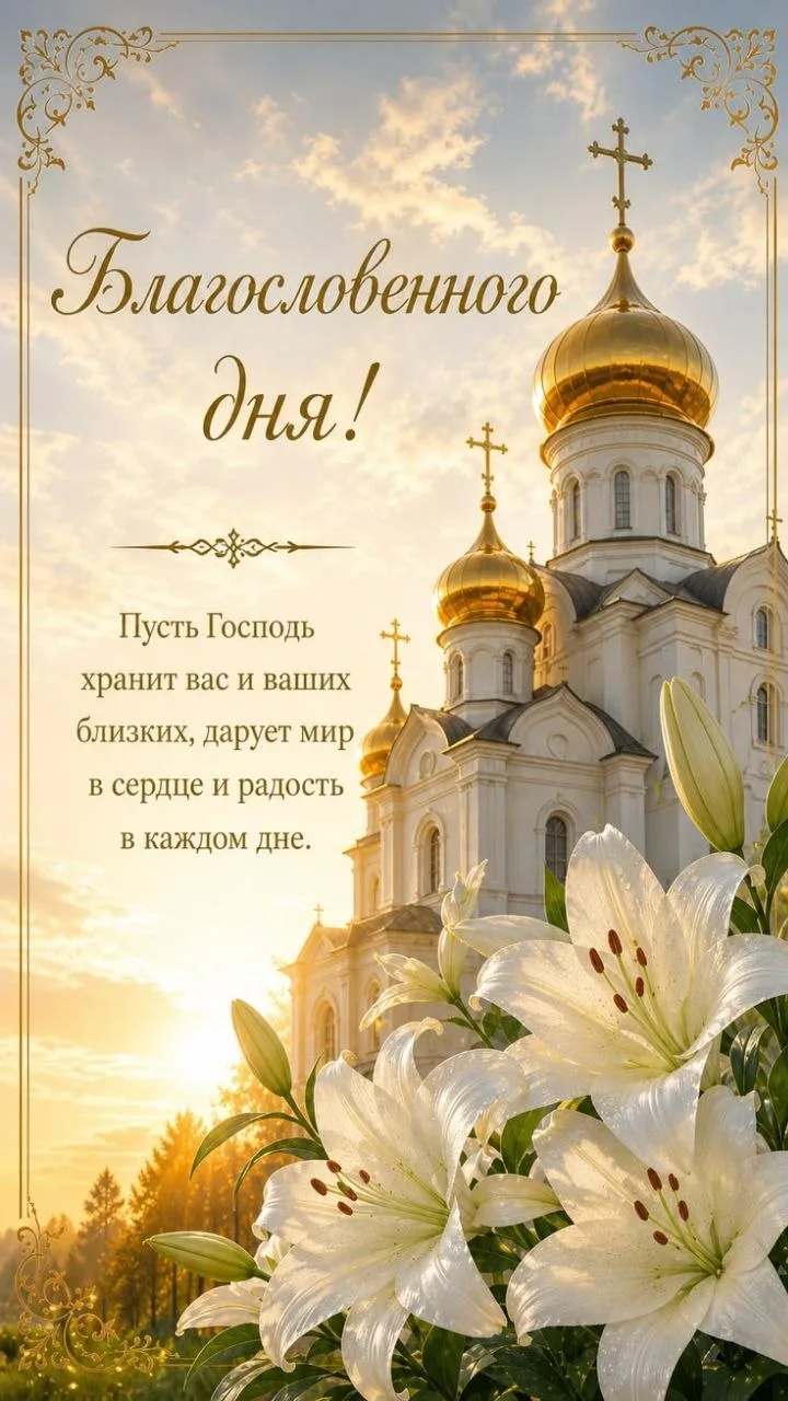 ◕✿◕ 〰️◕✿◕ 〰️◕✿◕ 〰️◕✿◕ 
☦Православные открытки и поздравления и в MAX