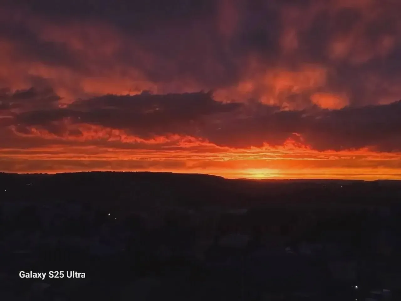 🌅 Волшебный закат над Кузбассом