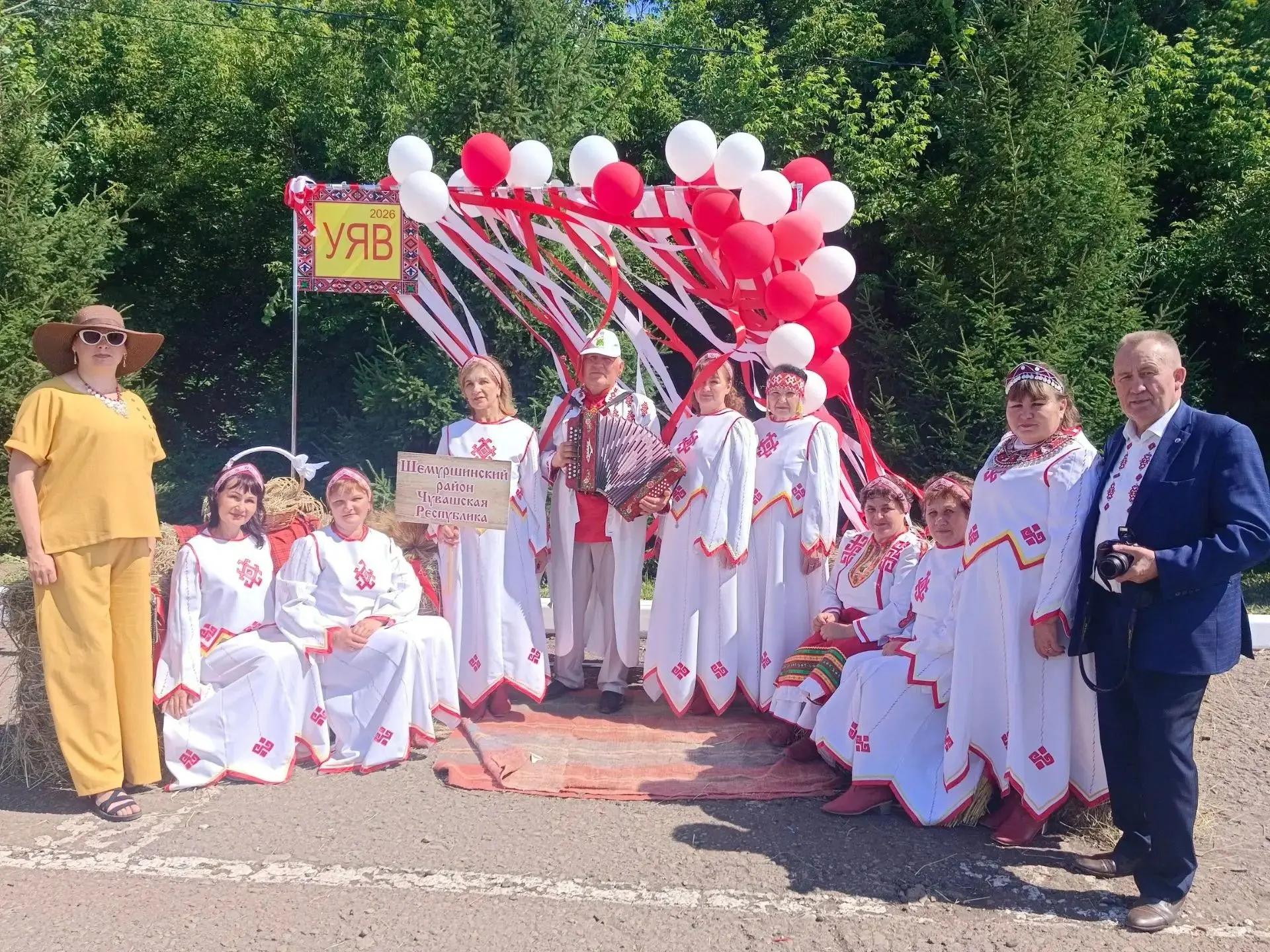 Сегодня АУ «ЦКС» Шемуршинского округа — почётный участник яркого и душевного праздника ...