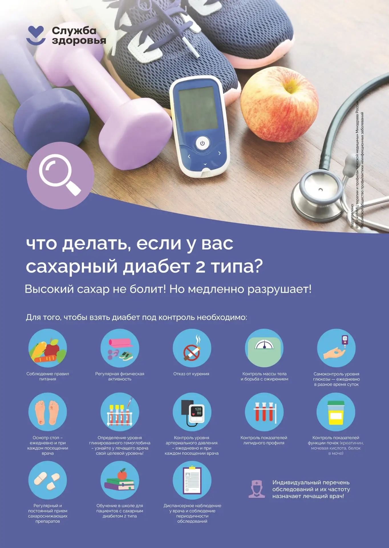 🩺 ГЛАВНОЕ О ДИАБЕТЕ