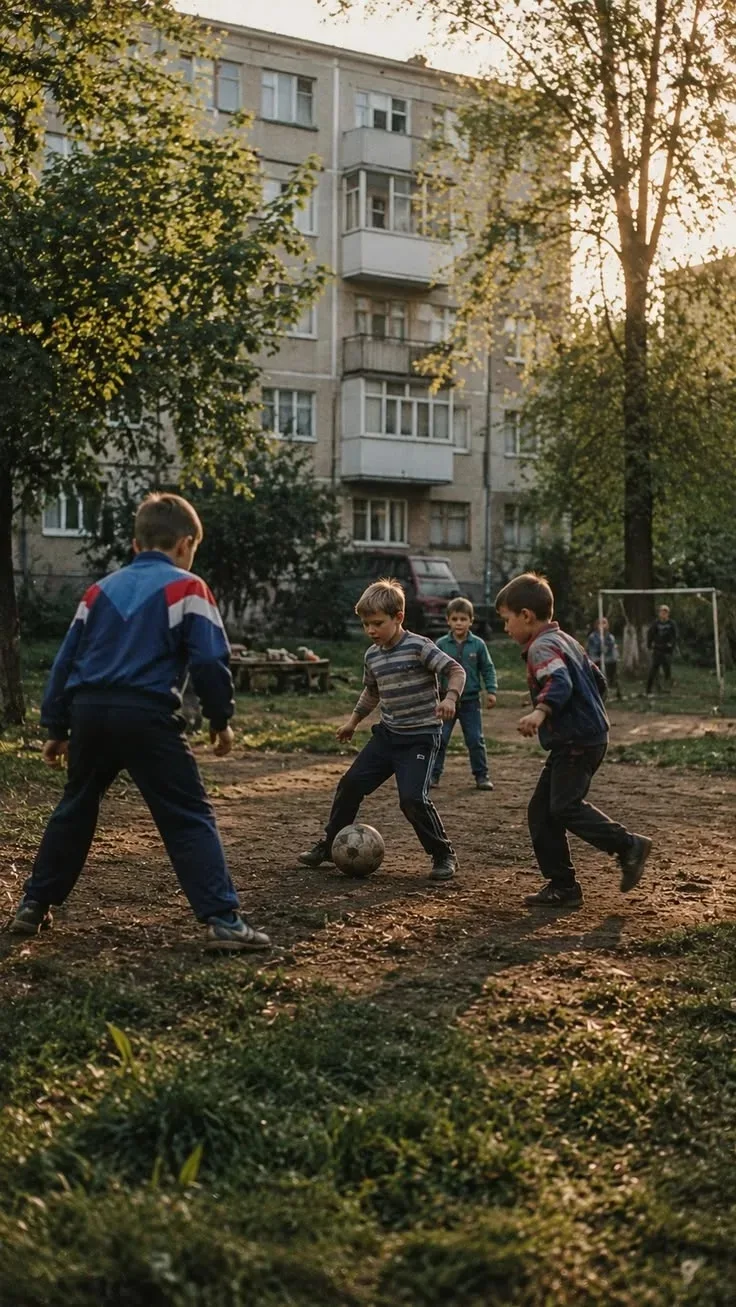 Во что играли во дворах в 90-е? 

Когда не было смартфонов, дети целыми днями пропадали на улице. Иг