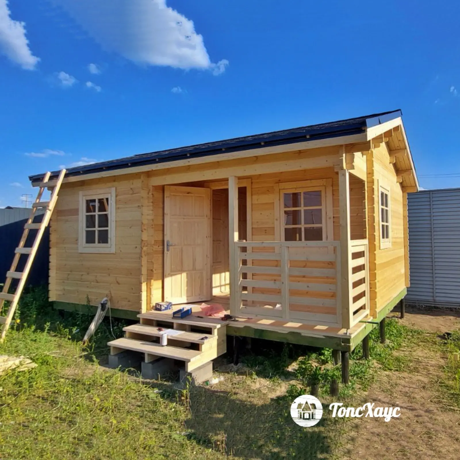 🏡 За один день построить дом? Легко! ⚡