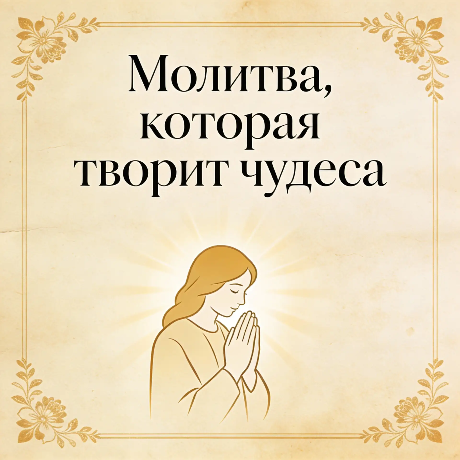 🙏 Молитва, которая творит чудеса
