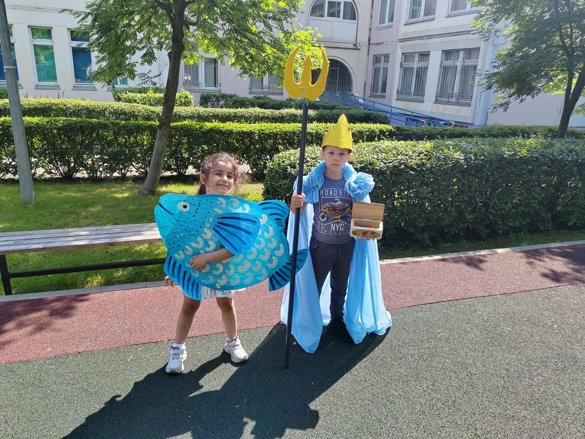 🌊👑 В «Радуге» прошёл День Нептуна — праздник получился по-настоящему ярким и летним! 

К ребятам з
