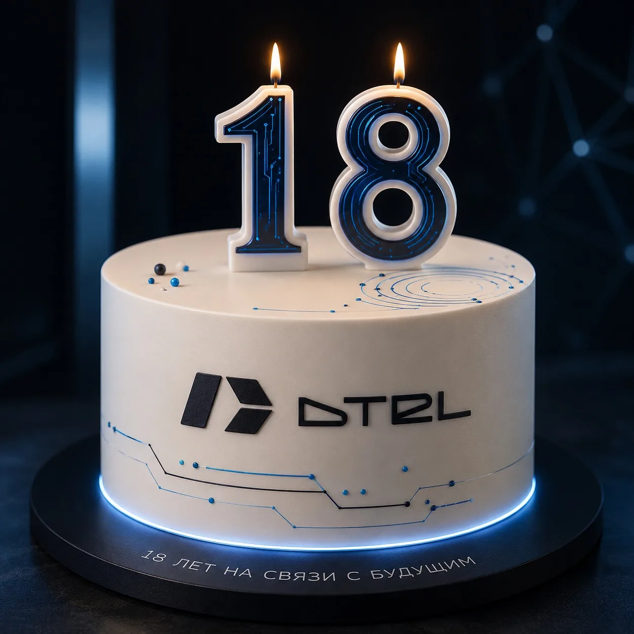 🎉 DTEL — 18 лет!