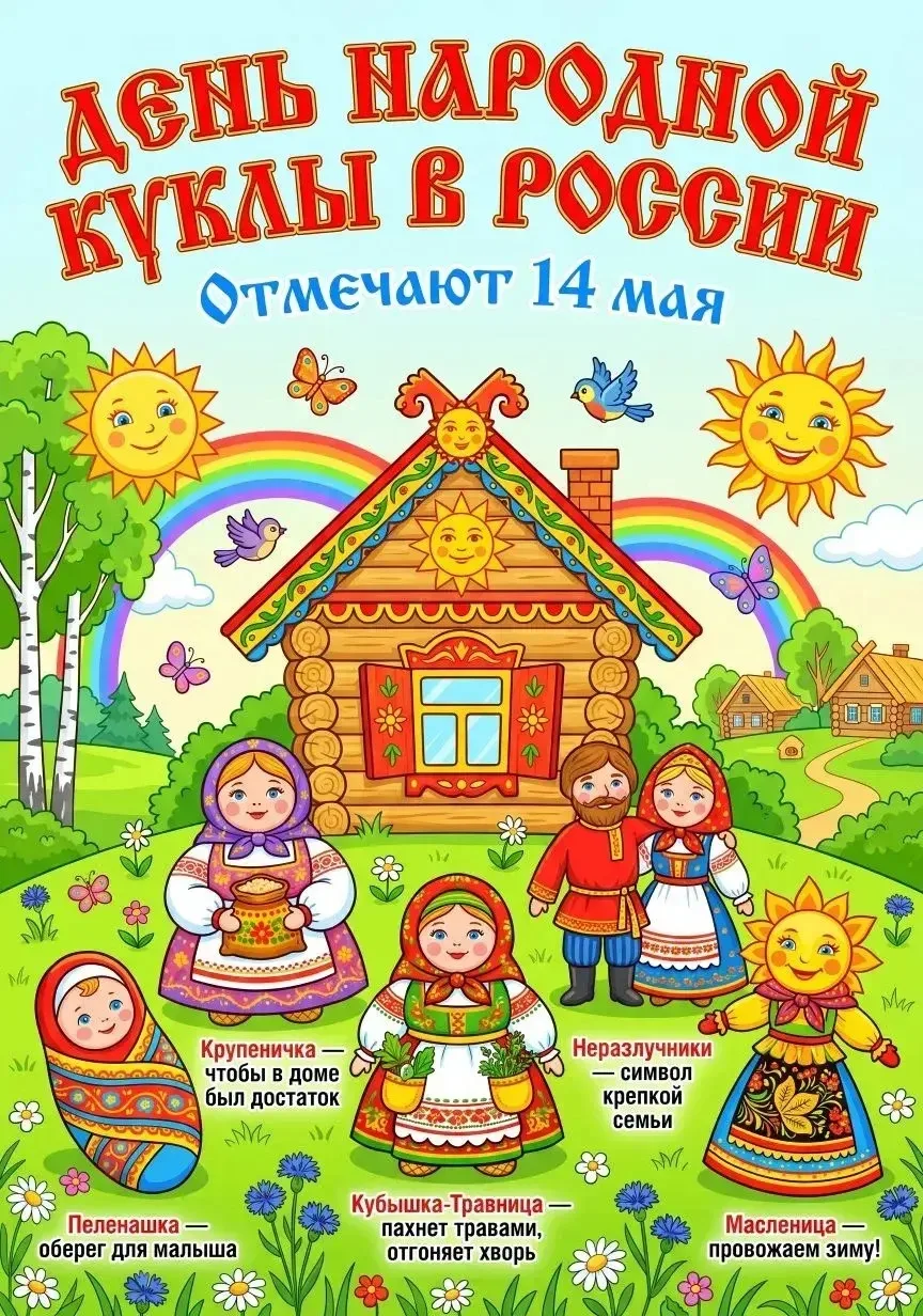 В группе "Капельки" прошел"День народной куклы ". Ребята  показали мастер-класс по изго...