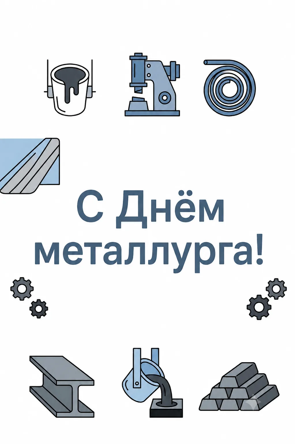 С Днём металлурга!