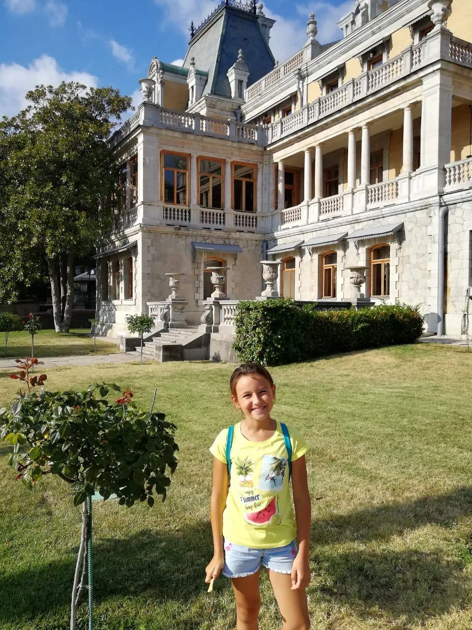 Знакомьтесь, Поздеева Арина, ученица 8 А класса. Она бывала в Крыму не раз, но признаётся - взрослен