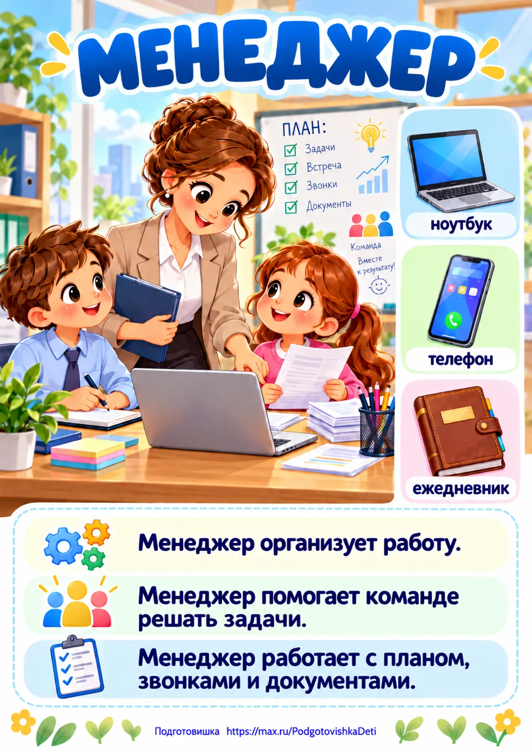 Профессии. Часть 2 — современные профессии 💻✨