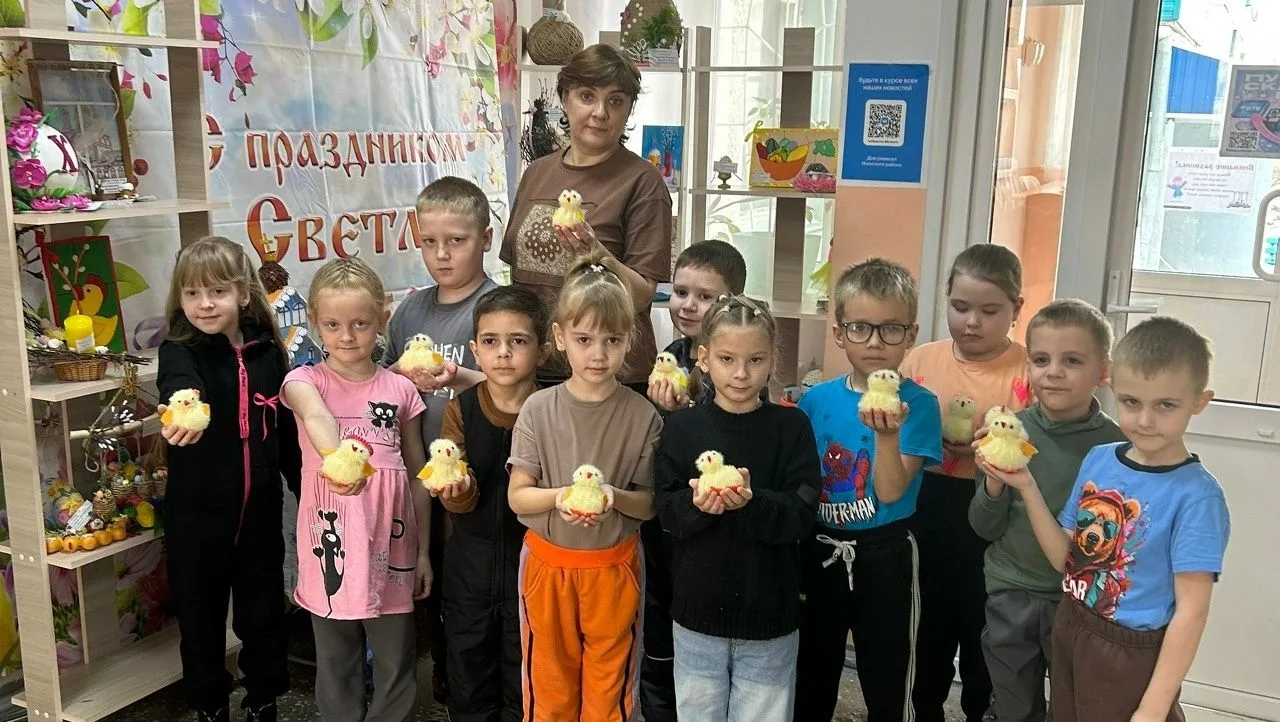 Творческий мастер-класс для детей «Пасхальный цыплёнок»