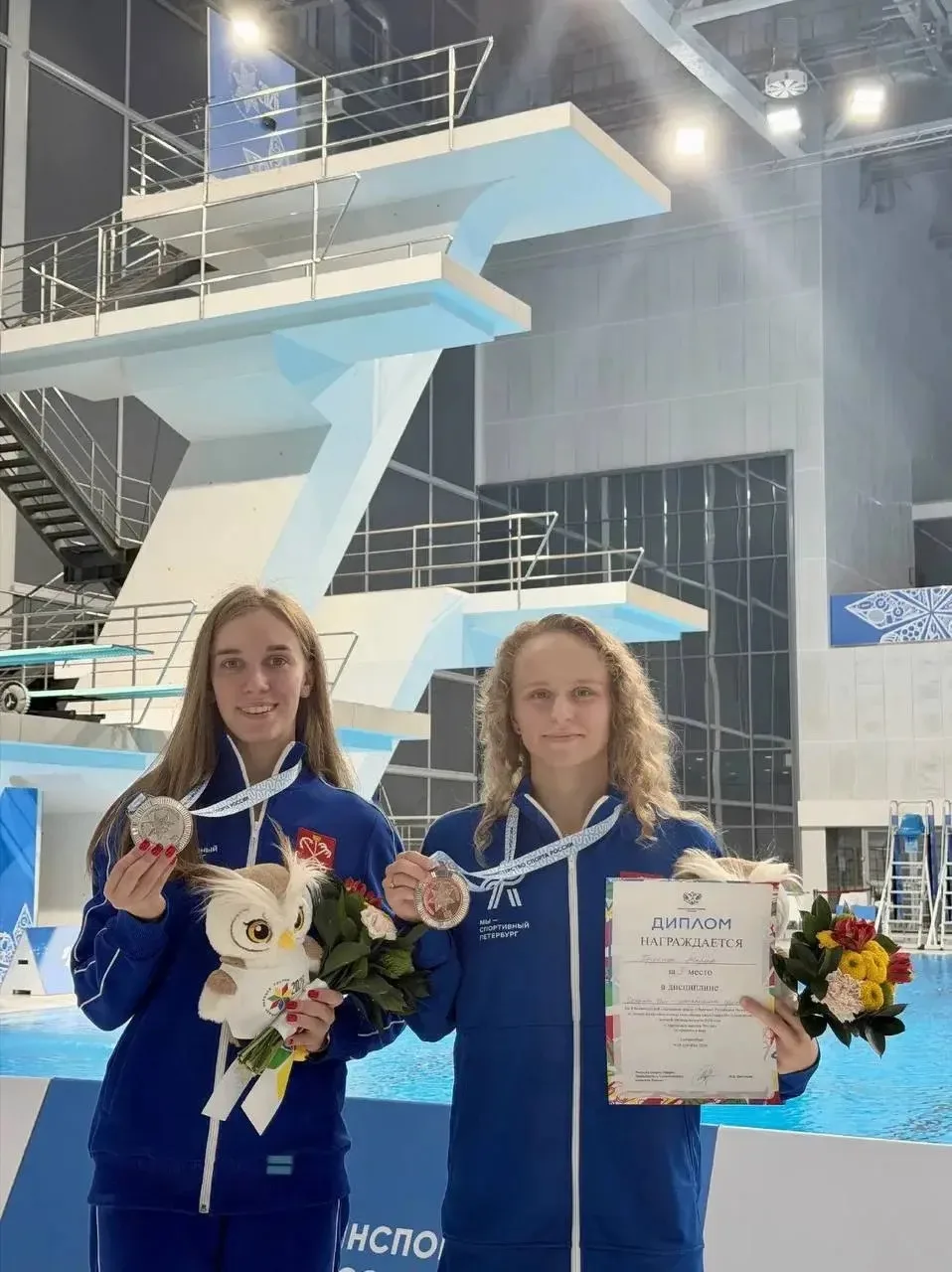🥈 Петербургские прыгуньи в воду принесли сборной четыре серебряные медали