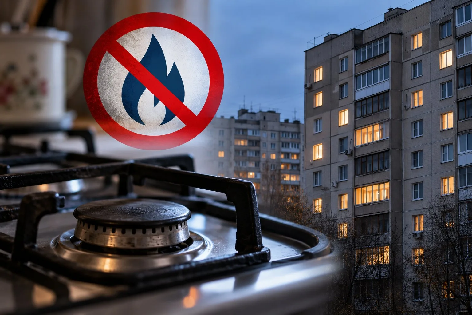 🔥 В Омске 12 многоэтажек остались без газа