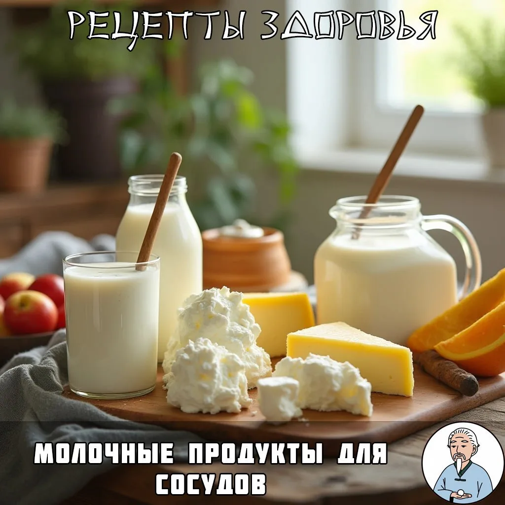 Молочные продукты способствуют очищению сосудов!

Молочные продукты — это не только источник кальция
