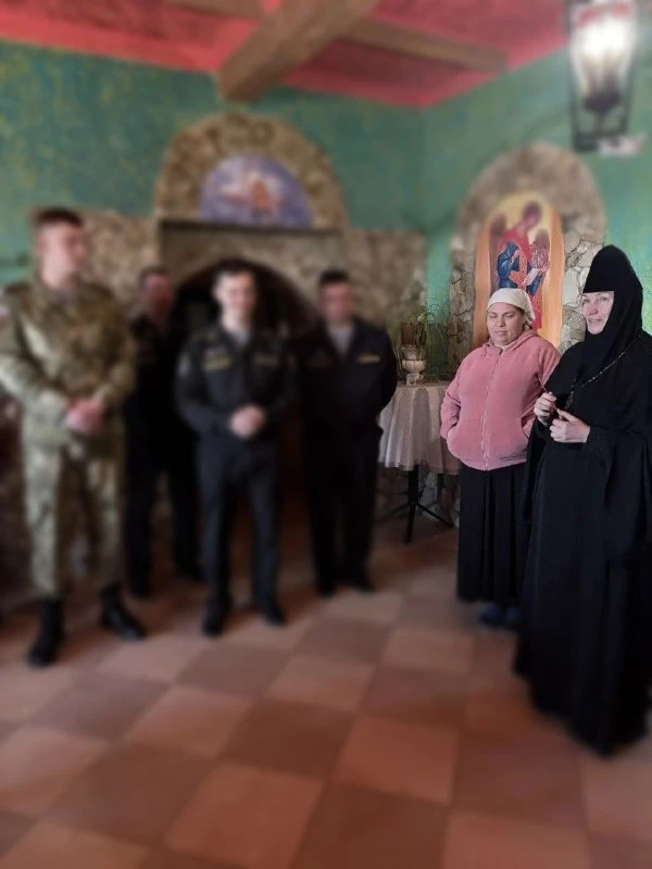 🌊 Сегодня нашу обитель посетили военнослужащие морского дивизиона воинской части 6942. Во время служ