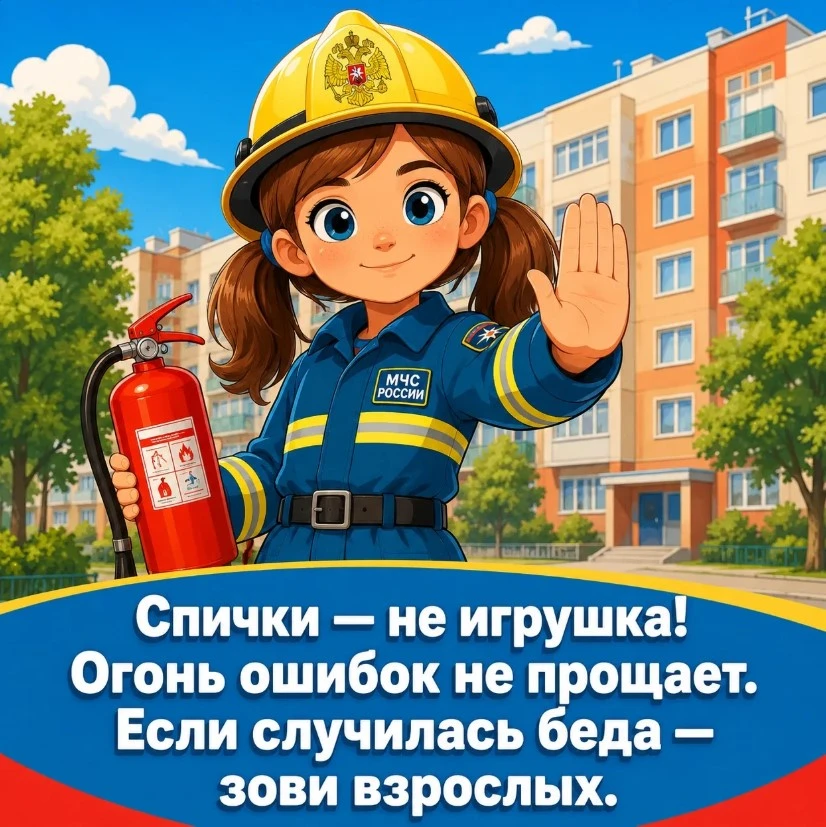 🚒 Правила пожарной безопасности для детей

#бу_нижневартовский_многопрофильныий_реабилитационный_ц