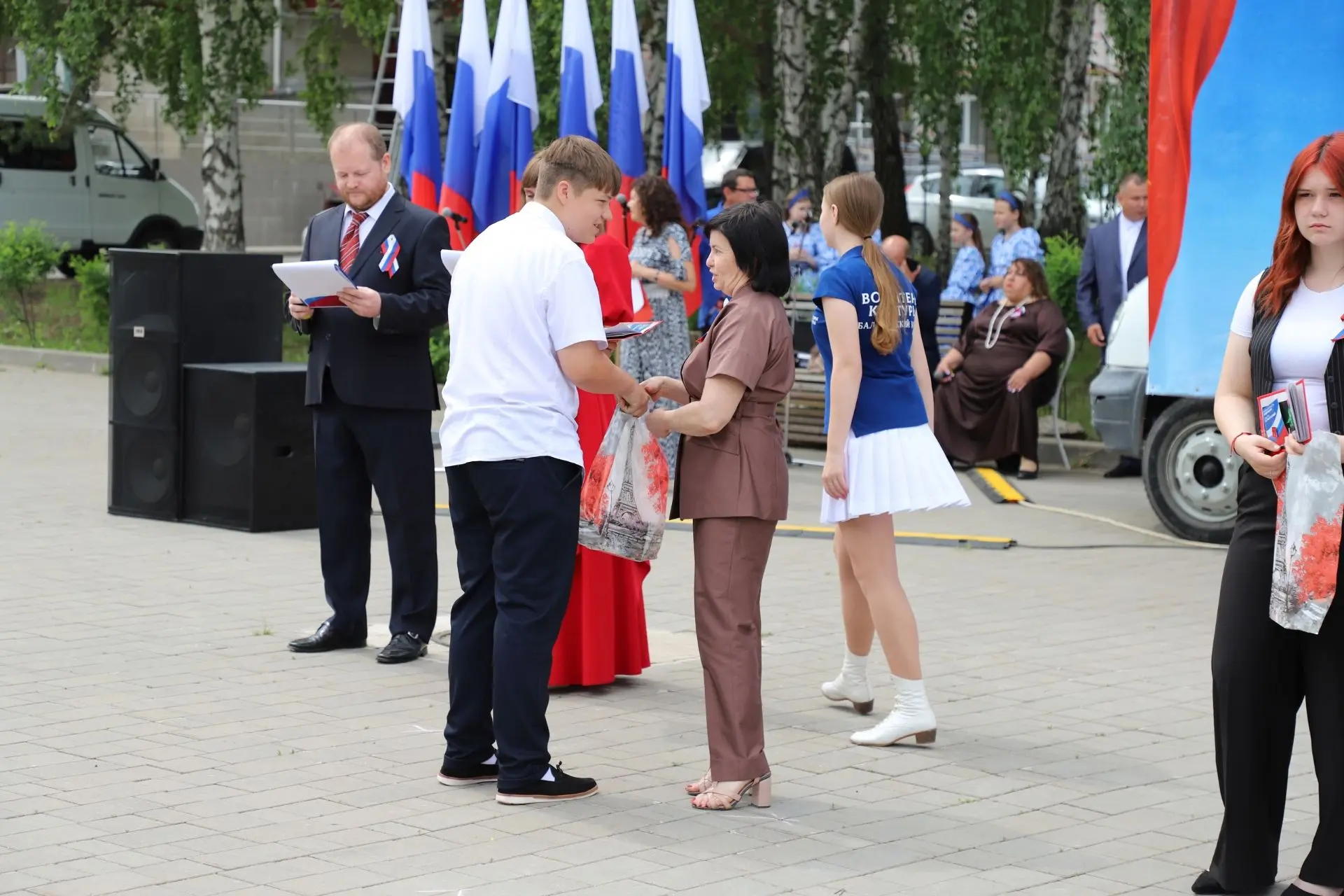 В рамках проекта Движения Первых «Мы — граждане России!» 12 июня состоялась торжественная церемония 