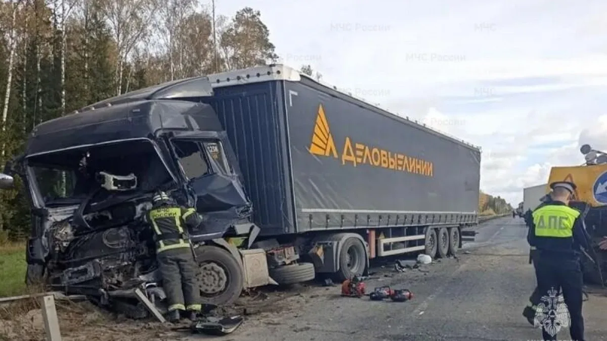 Утром 1 октября на федеральной трассе М-7 в Вязниковском районе произошло ДТП. Сообщени...