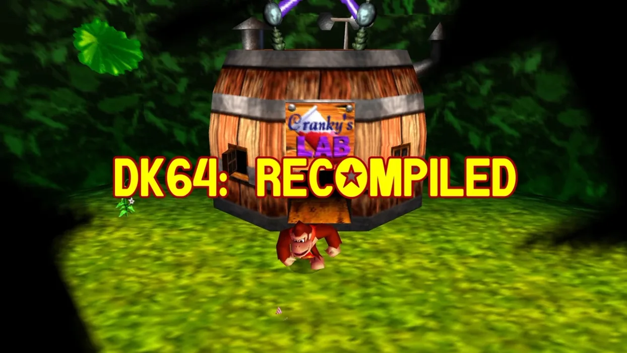 Вышел фанатский порт Donkey Kong 64 Recompiled 🔥