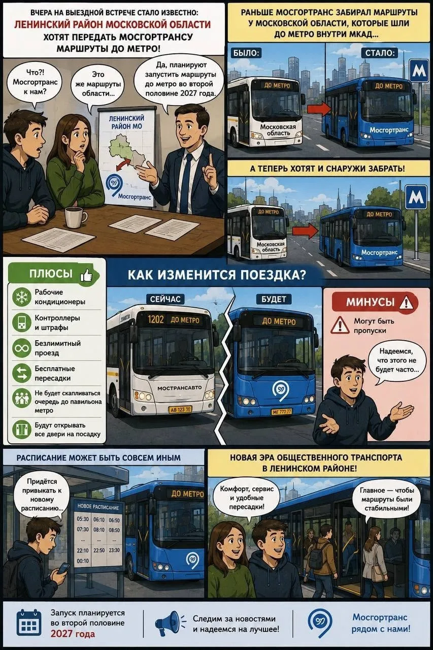 🚌 Маршрут 1201 может перейти к «Мосгортрансу» уже в 2027 году.