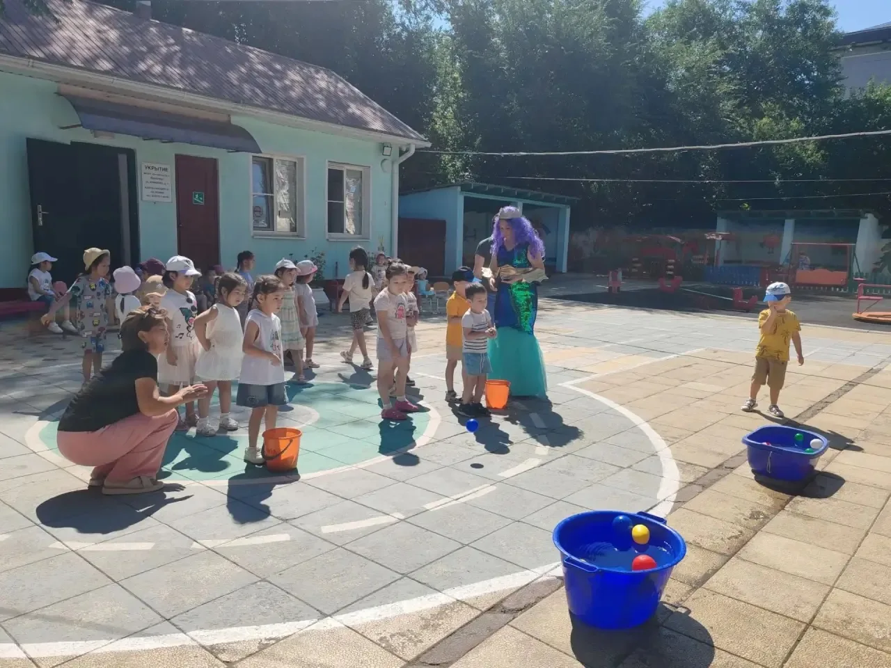 🌊 Царство Нептуна открыло свои двери! 🌊Сегодня наш детский сад превратился в настояще...