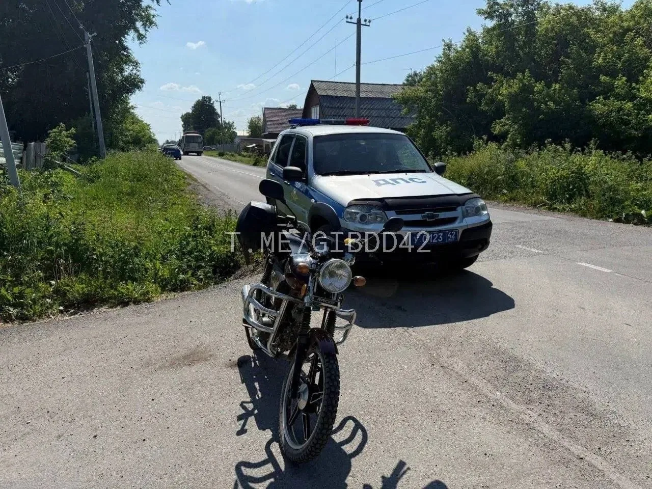 В Топках поймали 14-летнего подростка за рулем мотоцикла — родителям грозит штраф