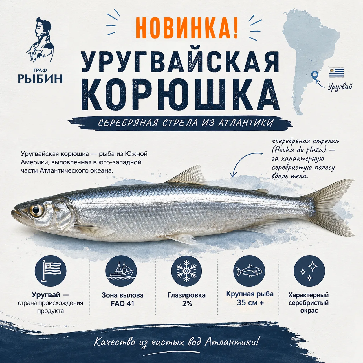 НОВИНКА ПРИПЛЫЛА К НАМ ИЗ УРУГВАЯ