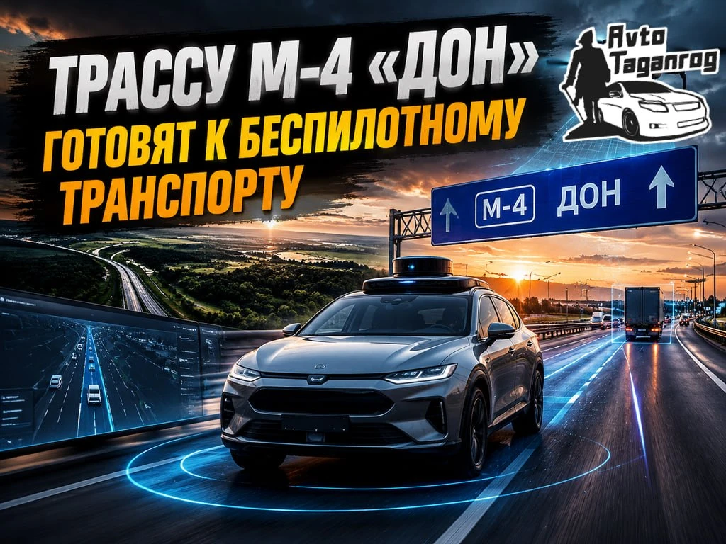 Трассу М-4 «Дон» готовят к беспилотному транспорту