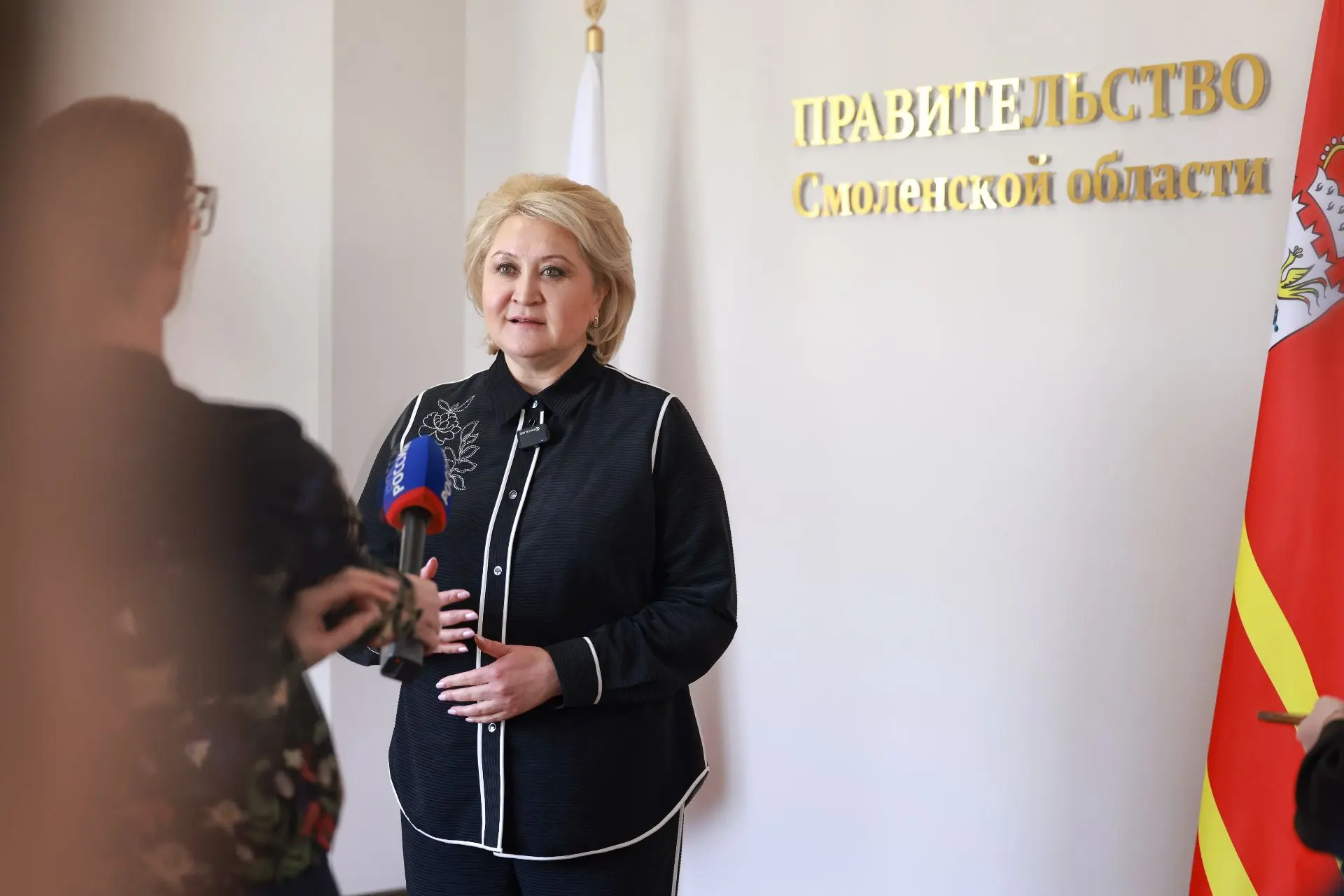Рабочая поездка в Смоленскую область. 
На повестке дня - вопросы демографии и сохранения объектов ку