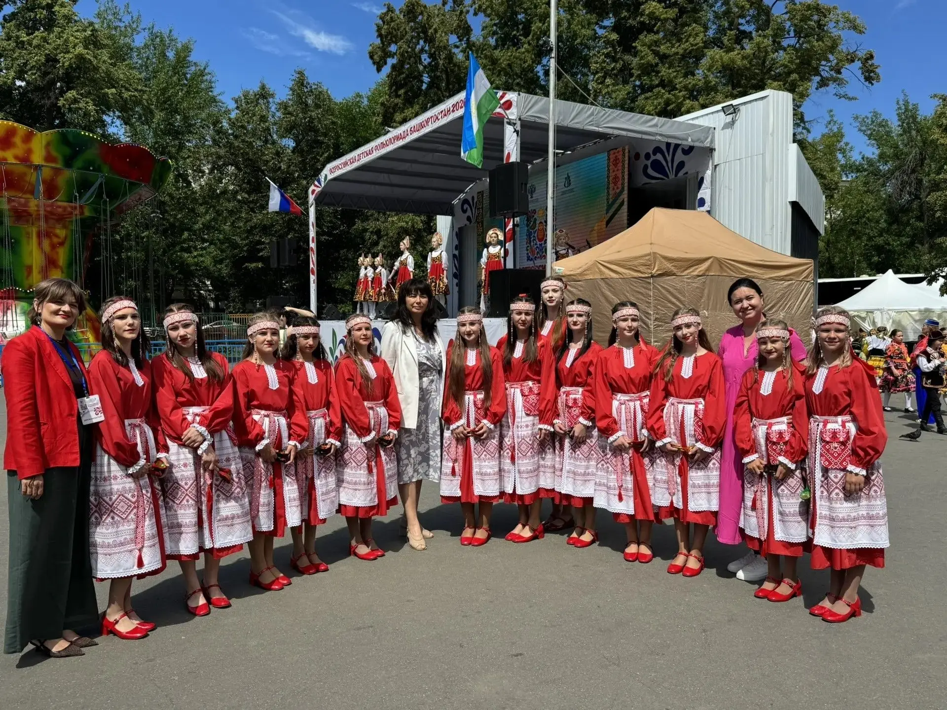 Советский район Уфы встречает III Всероссийскую детскую Фольклориаду!