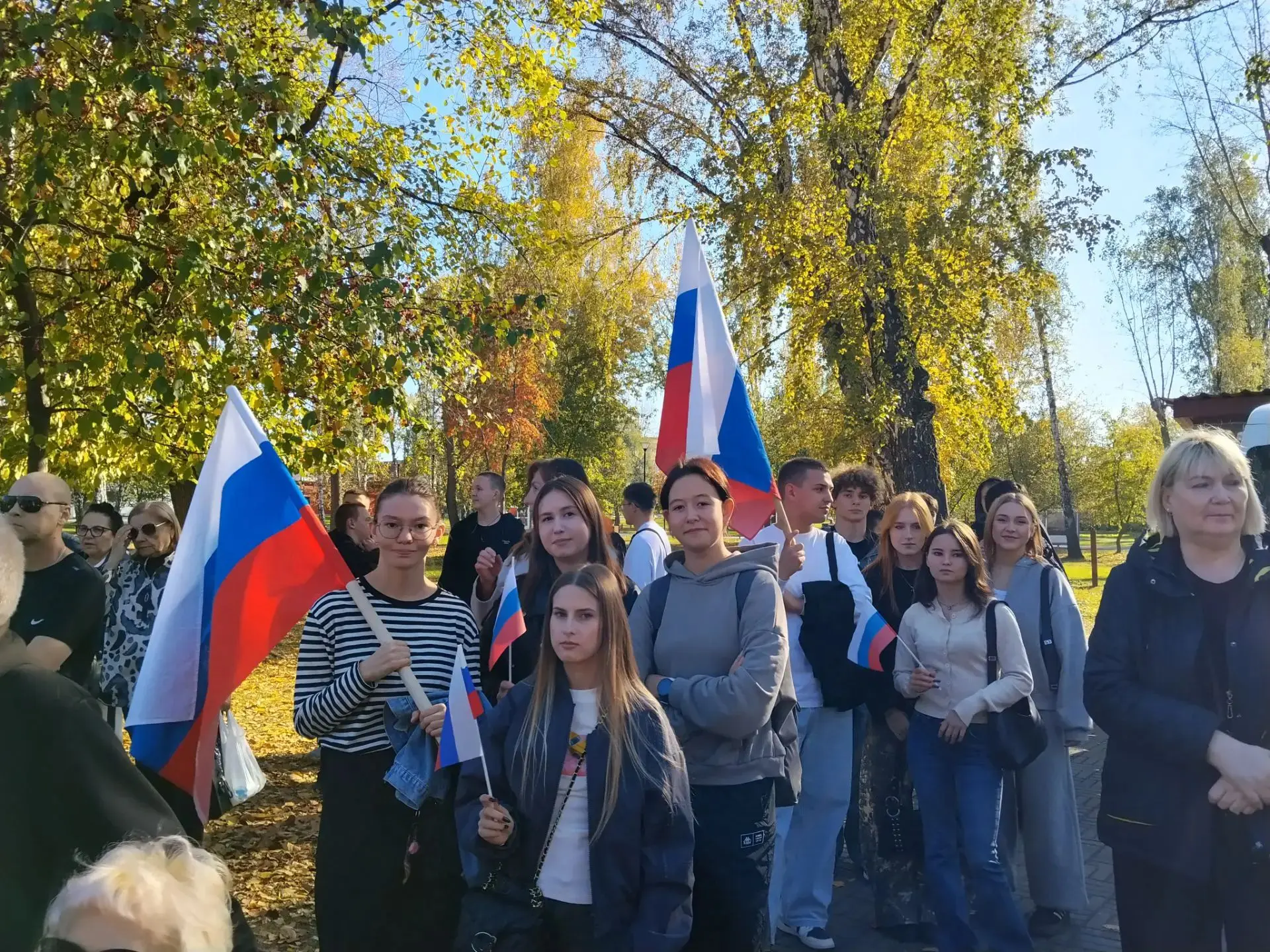 🌟Студенты нашего колледжа на праздничном концерте , мы — часть большой истории!
