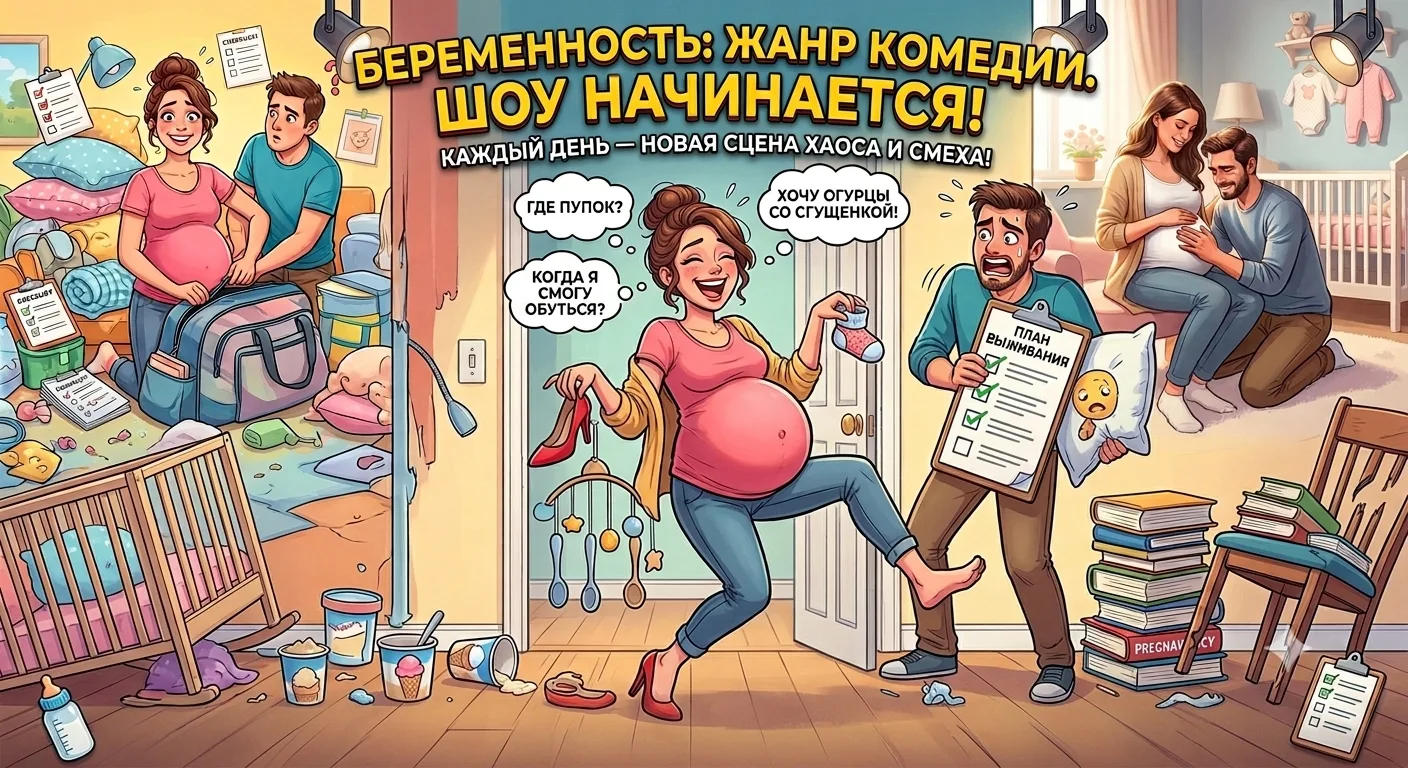 🤰Если бы беременность была фильмом, то...
