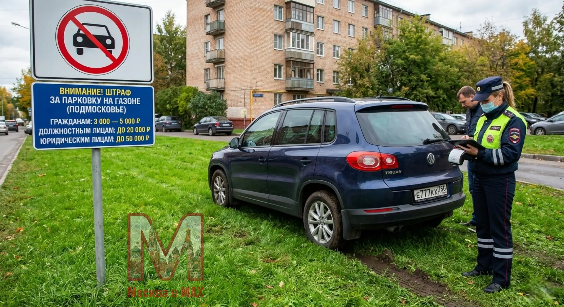 🌱🚗 В Подмосковье ужесточили наказание за парковку на газонах.

Для должностных лиц штраф увеличили