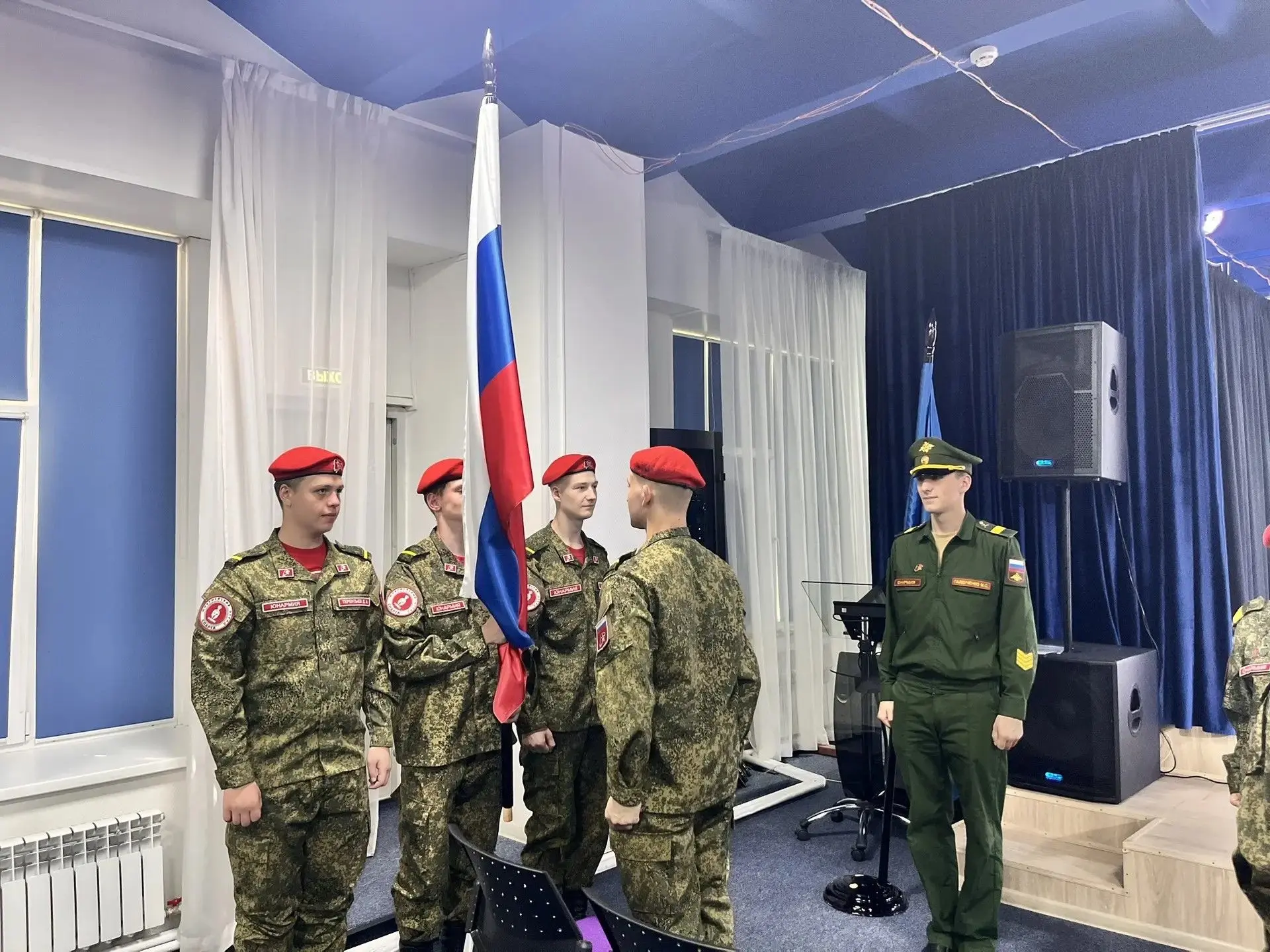 25 июня прошло отчетное собрание юнармейского отряда "Спарта". На встрече подвели итоги этого года, 
