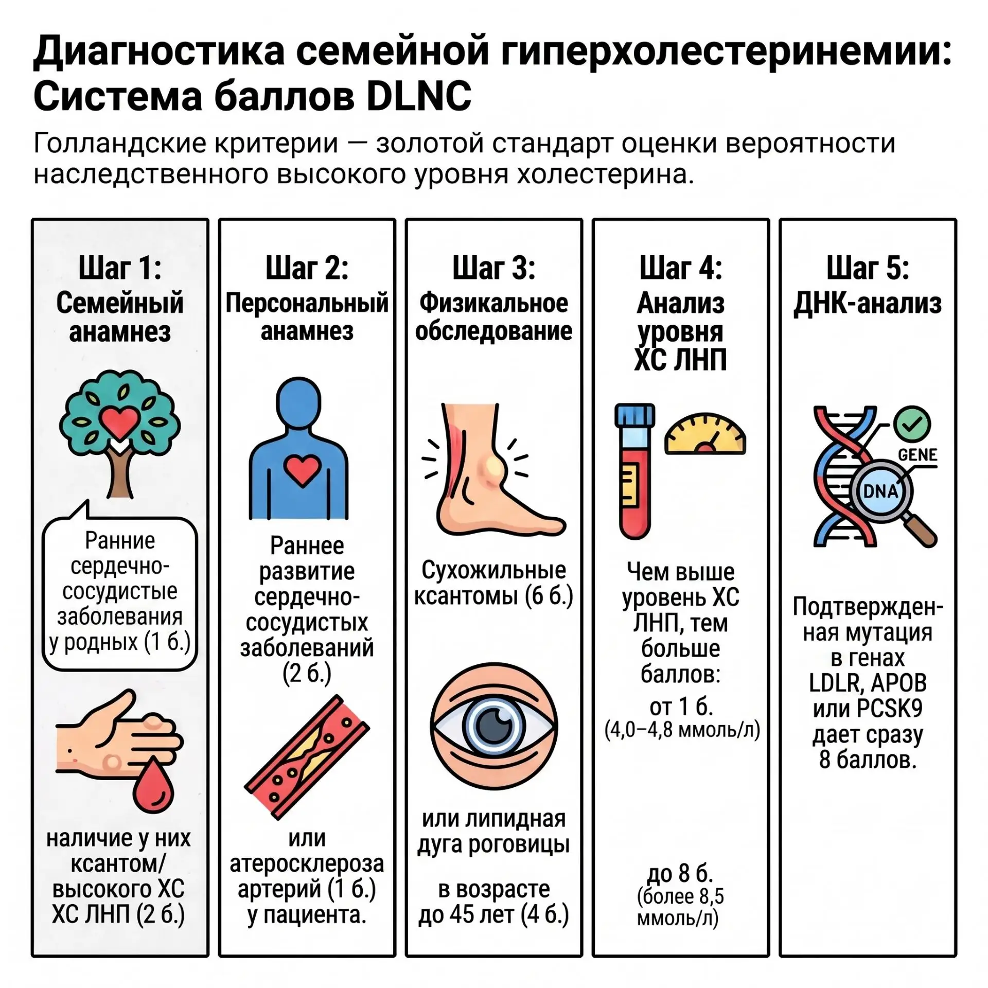 Липопротеин (а) и семейная гиперхолестеринемия