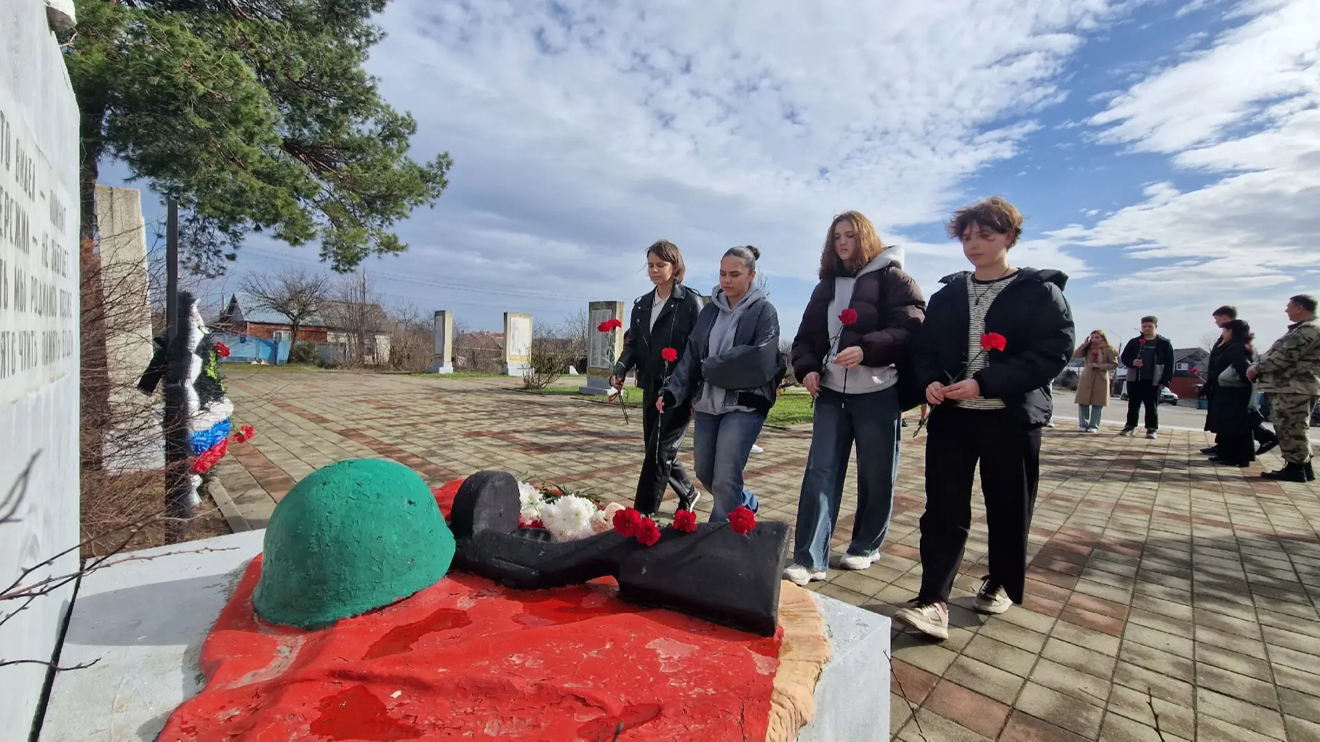 #ОсвобождениеСеверской 18 февраля в рамках месячника военно-патриотической и оборонно-массовой работ
