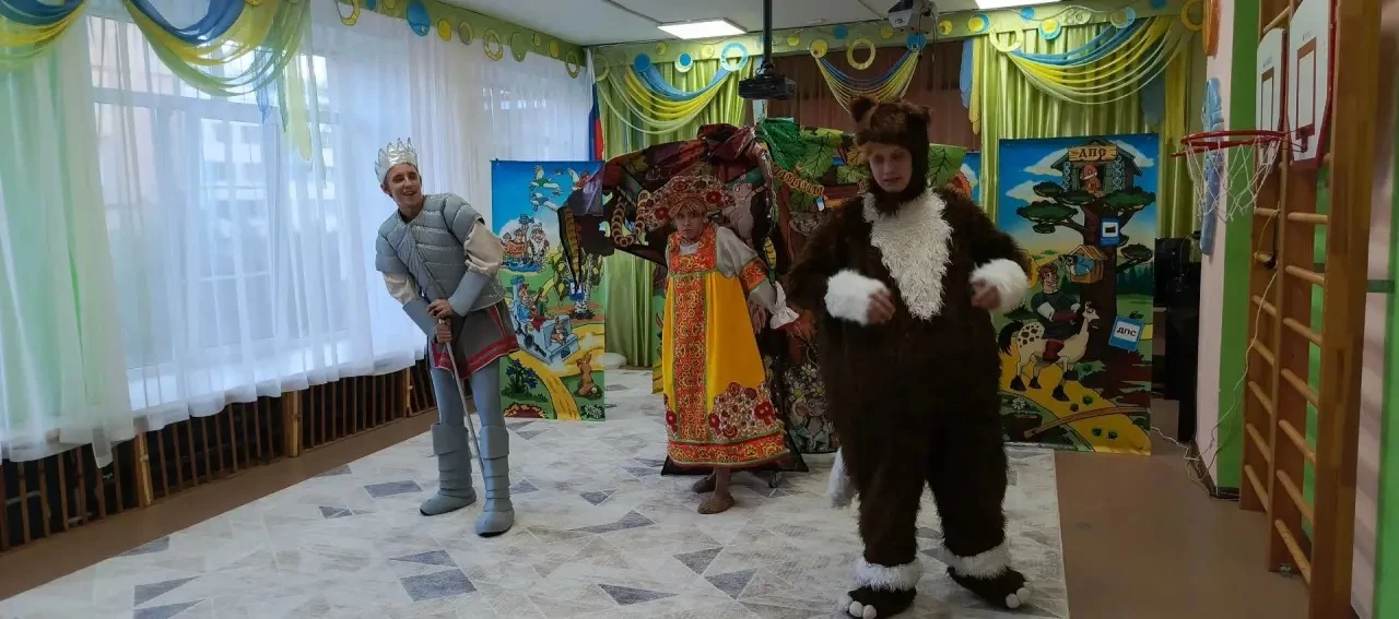 🎭 Сказка оживает в нашем саду!