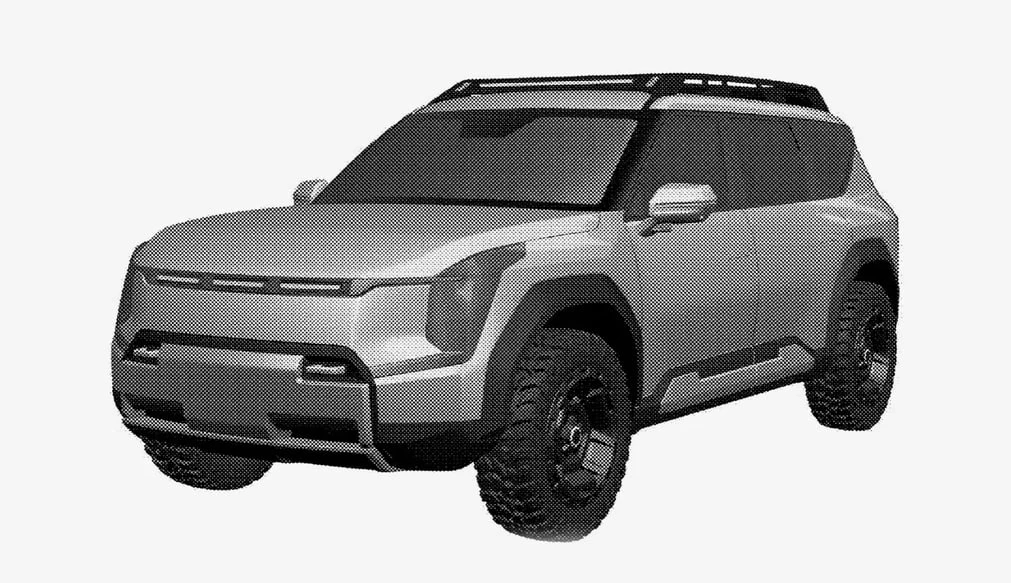 Kia запатентовала внедорожный EV9