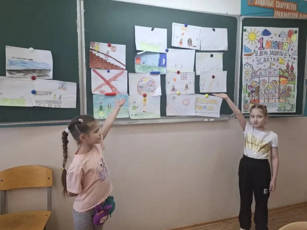 🎨 2 июня 2026 года в лагере прошёл конкурс рисунков «Безопасное лето». Ребята взяли листы А4, цветн