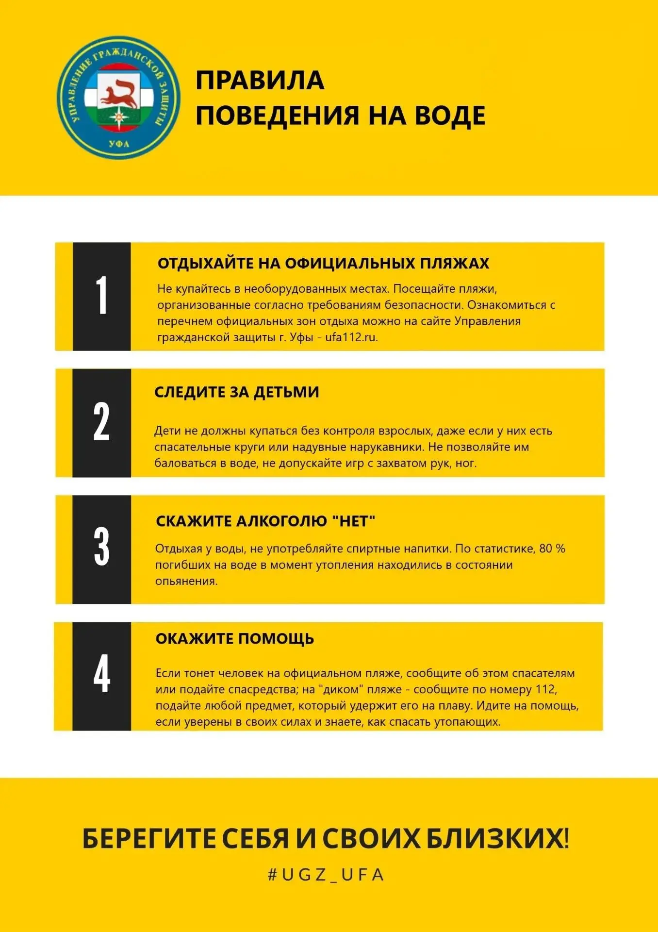 Правила поведения на воде